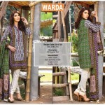 Silk Karandi Embroidery Dresses By Warda 2015-16 10