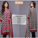 Silk Karandi Embroidery Dresses By Warda 2015-16 16