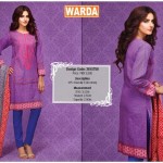 Silk Karandi Embroidery Dresses By Warda 2015-16 31