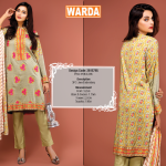 Silk Karandi Embroidery Dresses By Warda 2015-16