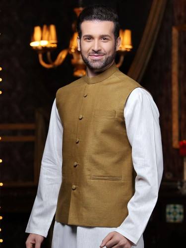 Traditional Waist Coat Designs For Men By Eden Robe 2015-16