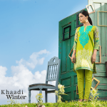 Two Piece Embroidered Polyester Kameez By Khaadi 2015 12