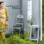 Two Piece Embroidered Polyester Kameez By Khaadi 2015 13