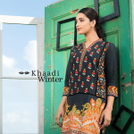 Two Piece Embroidered Polyester Kameez By Khaadi 2015 3