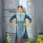 Two Piece Embroidered Polyester Kameez By Khaadi 2015 6