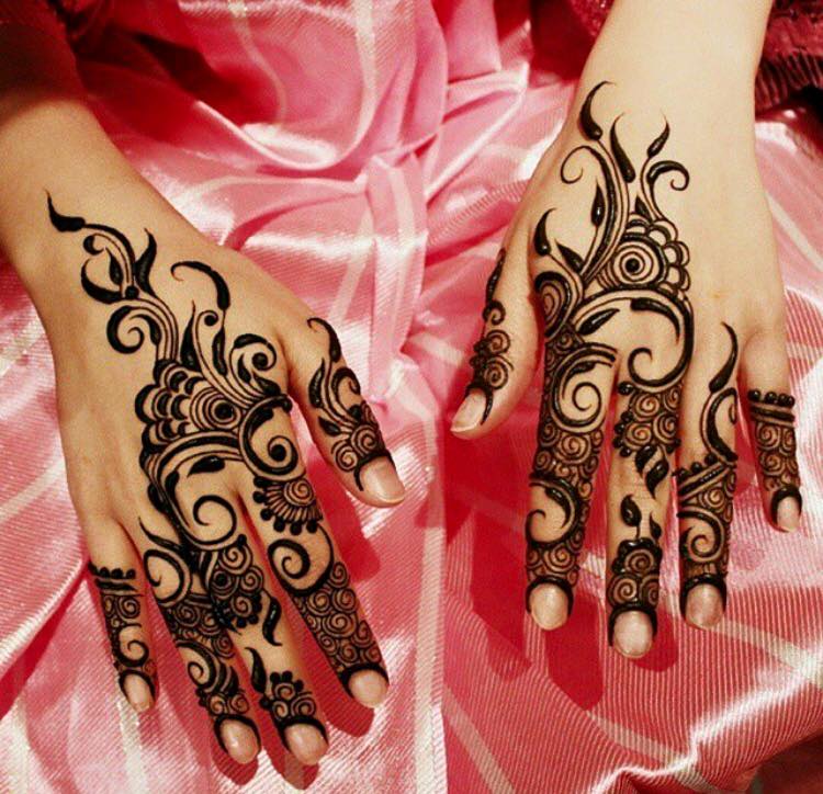 Winter Bridal Mehndi Ideas Fashion 2015-16 7