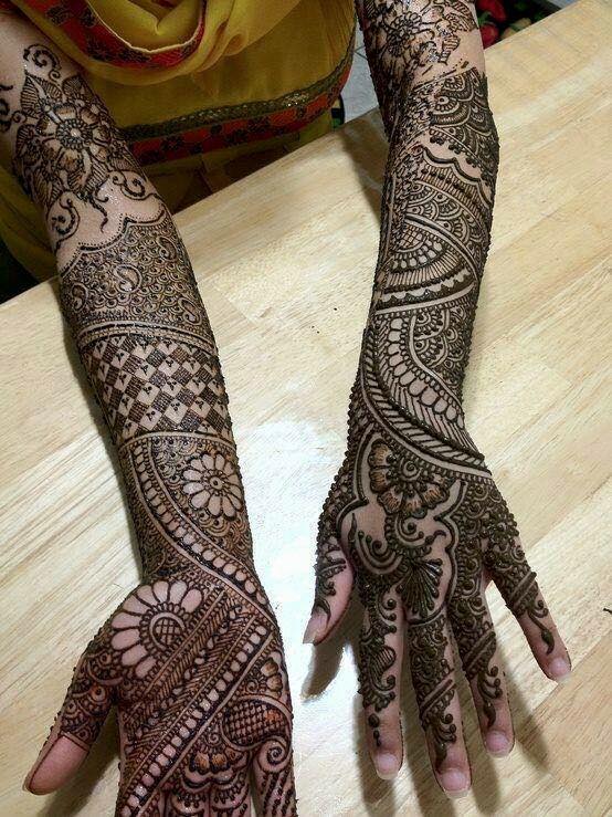 Winter Bridal Mehndi Ideas Fashion 2015-16 8