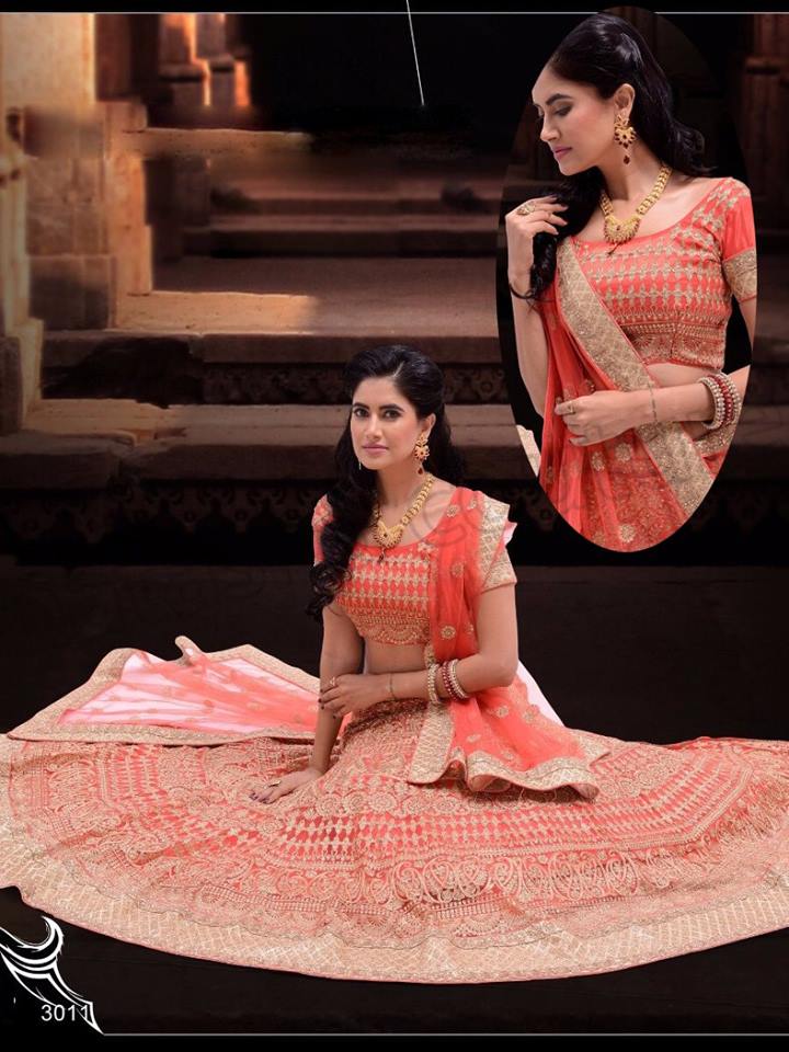 Winter Lehenga Choli Dress Designs By Natasha Couture 2015-16 2