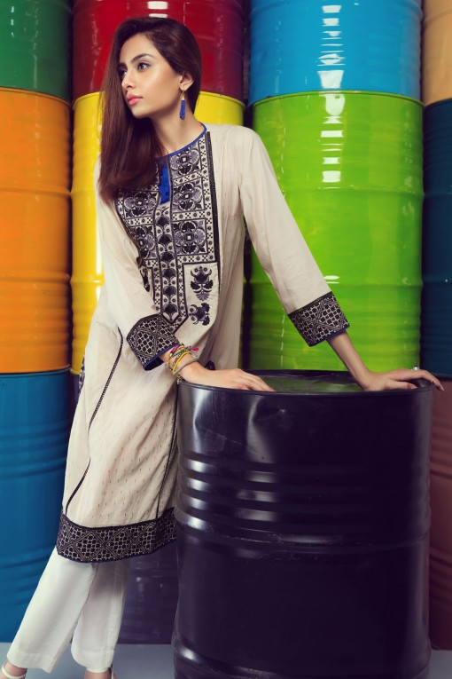 Winter Pret Kurtas Designs For Women By Khaadi 2015-16