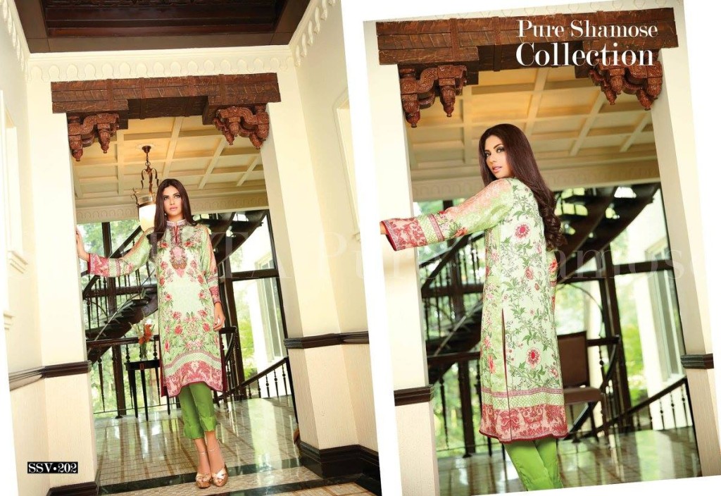 Winter Printed Kurtis By Shaista 2015-16 3