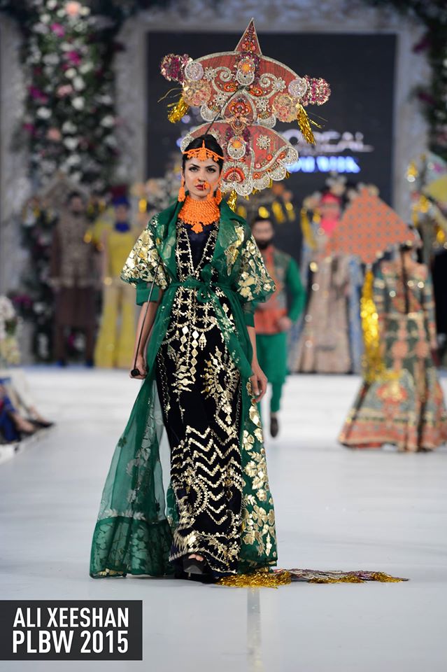 Winter Wedding Dresses By Ali Xeeshan At PLBW 2016