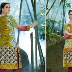 2 Piece Embroidered Linen Kurtis By Al Zohaib Textiles 2016 8