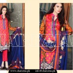 3 Piece Karandi Pashmina Collection By Charizma 2016 8