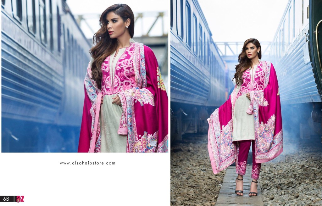 Al Zohaib Breeze Collection Winter Shalwar Suits 2015-16