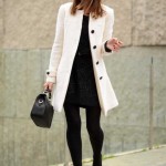 Black Tights Winter Outfits Trends For Women 5