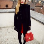 winter black coat