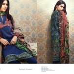 Chiffon Linen Winter Collection By Resham Ghar 2015-16