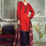 Cottel Fabric Winter Collection By Alkaram Studio 2015-16 1