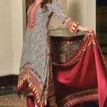 Neckline embroidery kameez