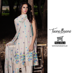 Embroidered Pret Dresses By Taana Baana 2016 3