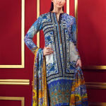 Embroidered Silk Karandi Winter Collection By Gul Ahmed 2015-16 3