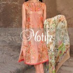 Embroidered Winter Linen Dresses By Motfiz 2015-16