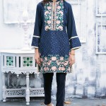 Embroidered Winter Pret Wear By Mausummery 2015-16 3