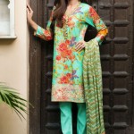 Floral Pattern Embroidery Collection By Khaadi 2016