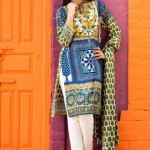 Floral Pattern Embroidery Collection By Khaadi 2016 6