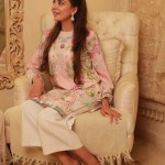 Floral Silk Kurta Collection For Casual Wearing By FTA 2016