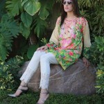 Floral Silk Kurta Collection For Casual Wearing By FTA 2016 3