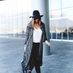 Gray Dark Shades Winter Outfits Women Street Style 2015-16 4