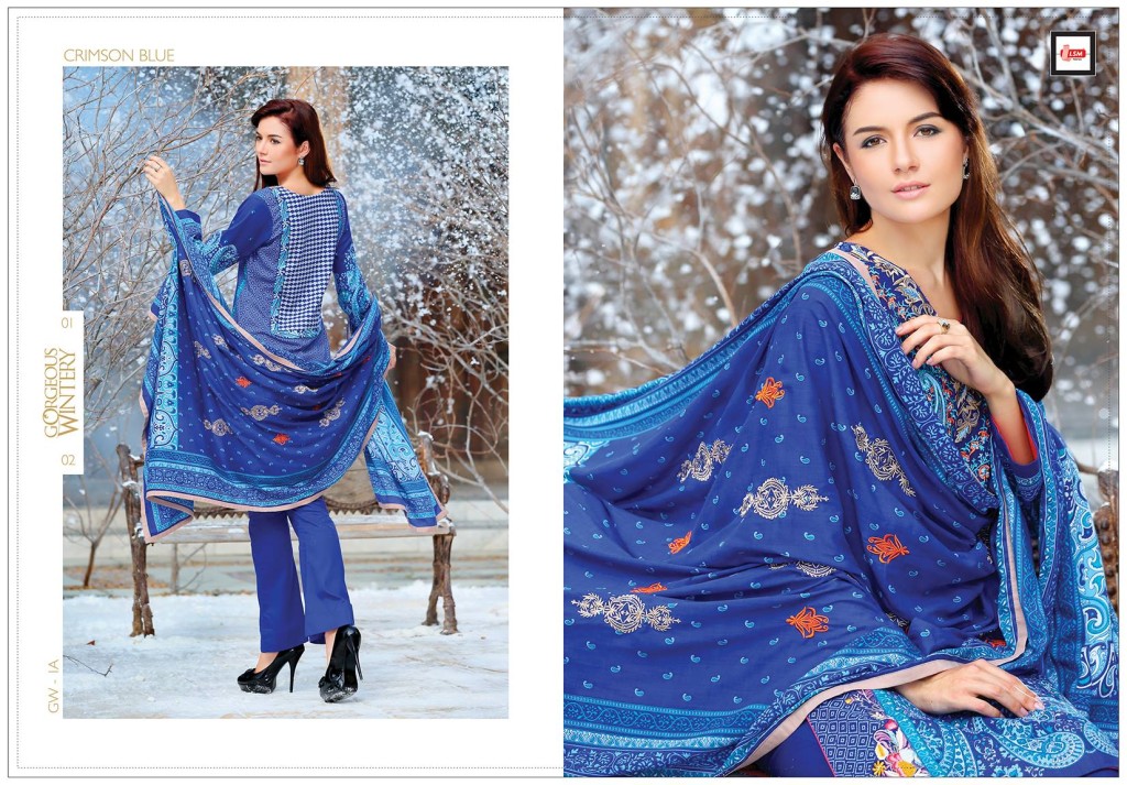 LSM Fabrics Winter Collection For Pakistani Women 2015-16