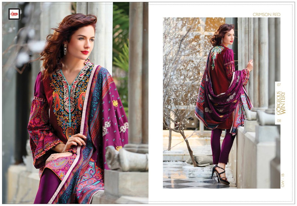 LSM Fabrics Winter Collection For Pakistani Women 2015-16 2