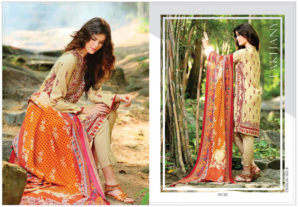 LSM Fabrics Winter Shawl Collection 2015-16 5