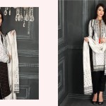 Linen Embroidered Casual Dresses By Firdous Cloth Mills 2015-16