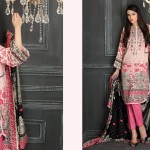 Linen Embroidered Casual Dresses By Firdous Cloth Mills 2015-16 3