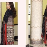 Linen Embroidered Casual Dresses By Firdous Cloth Mills 2015-16 5