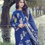 Maria B Linen Winter Dresses For Young Girls 2015-16