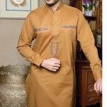 Men Plain Shalwar Kameez By Chawla Fabrics 2016 4