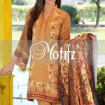 Printed Karandi Winter Collection By Motifz 2015-16 3