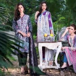 Three Piece Winter Shalwar Kameez By Pareesa 2015-16