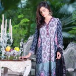 Three Piece Winter Shalwar Kameez By Pareesa 2015-16 3