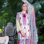 Three Piece Winter Shalwar Kameez By Pareesa 2015-16 4