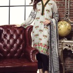 Viscose Fabric Alkaram Winter Collection Shalwar Kameez 2015 4