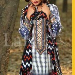 Winter Khaadi Printed Shalwar Kameez By Lala Textiles 2015-16 11