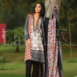 Winter Khaadi Printed Shalwar Kameez By Lala Textiles 2015-16 16