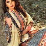 Winter Khaadi Printed Shalwar Kameez By Lala Textiles 2015-16 4