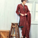 Winter Pret Shalwar Suit Collection By Alkaram 2015-16