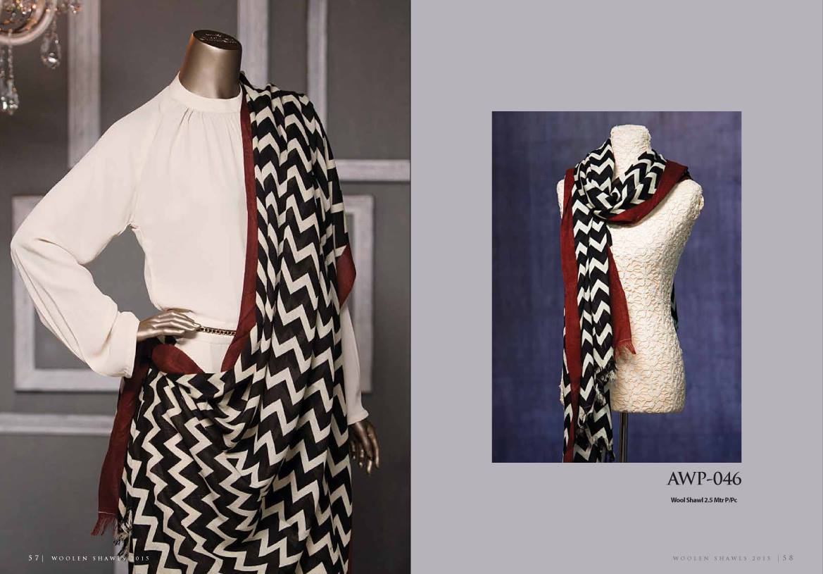 Luxury woolen shawl